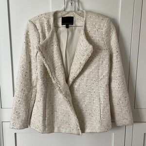 Banana Republic Women's Cream Tweed Blazer NWOT